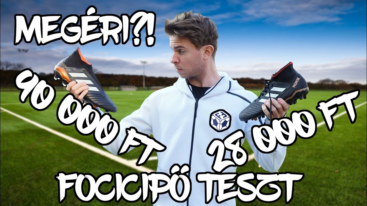 OLCS&Oacute; vs. DR&Aacute;GA FOCICIPŐ TESZT | Adidas Predator 18+ vs. 18.3