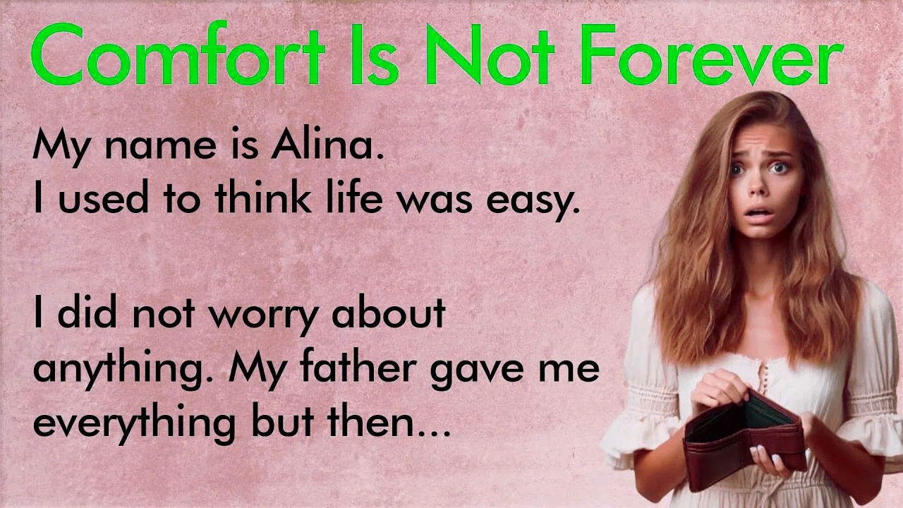My Father’s Money Disappeared  English Learning For Beginners ✅ English Fluency (A1–A2 Level) ✅
