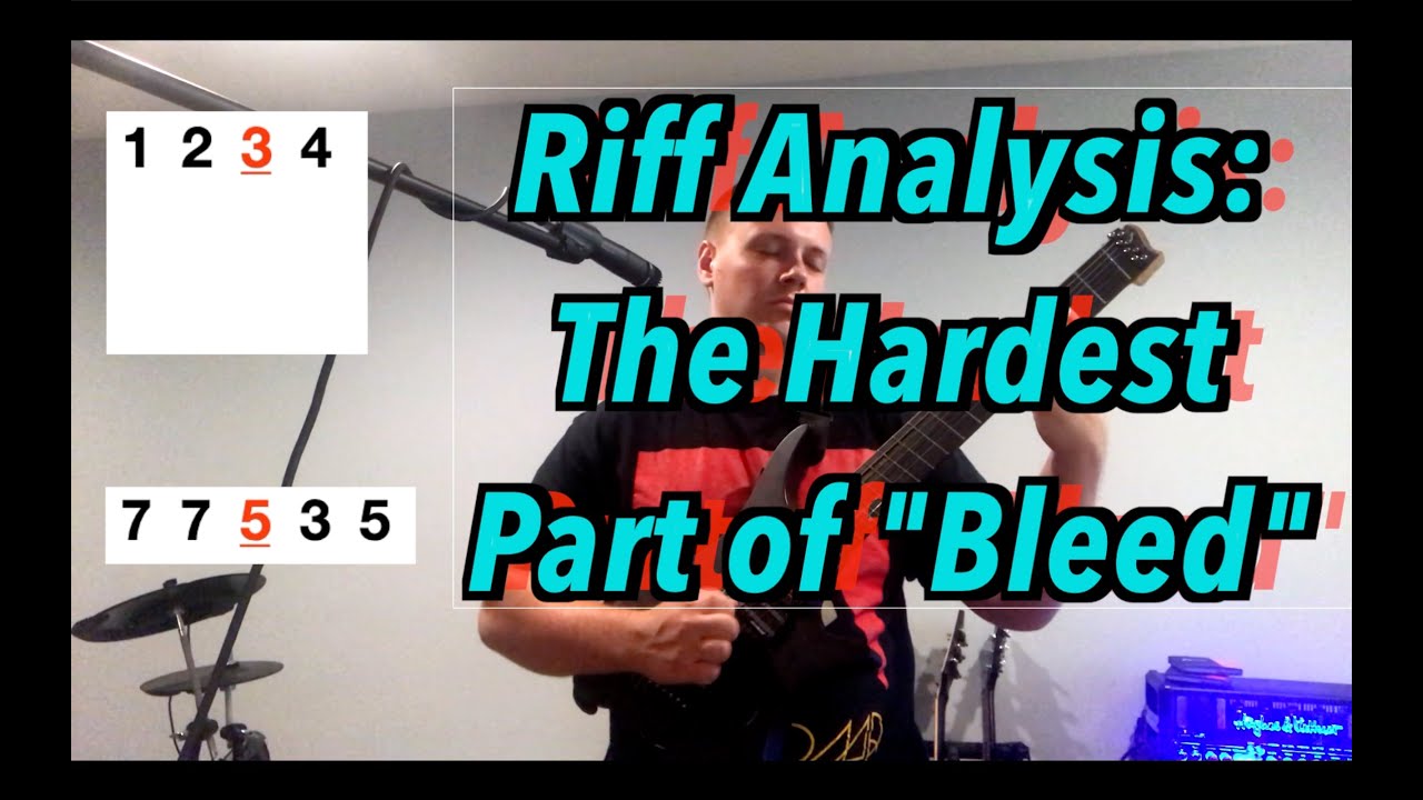 Riff Analysis 001&mdash; Meshuggah 