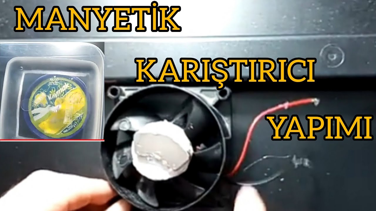 MANYETİK KARIŞTIRICI YAPIMI