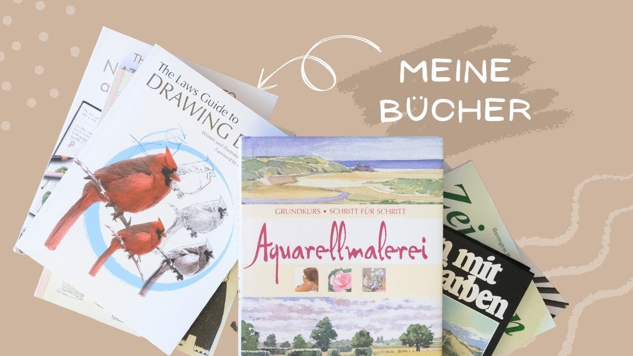 Alle meine Bücher | Inspiration für deine Aquarellbilder