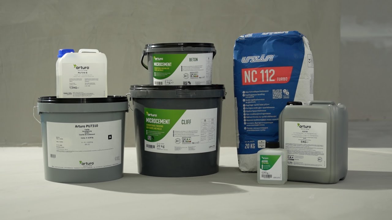 Applicatievideo Arturo Microcement