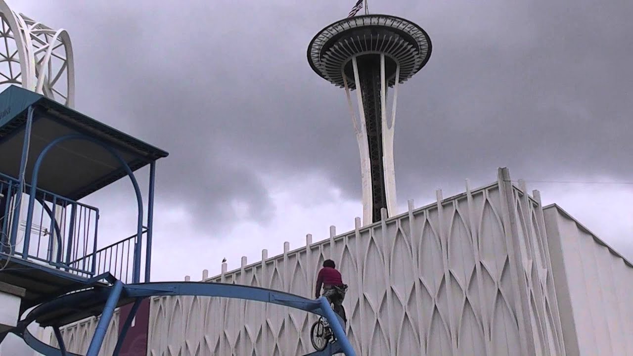 Mary around the Space Needle