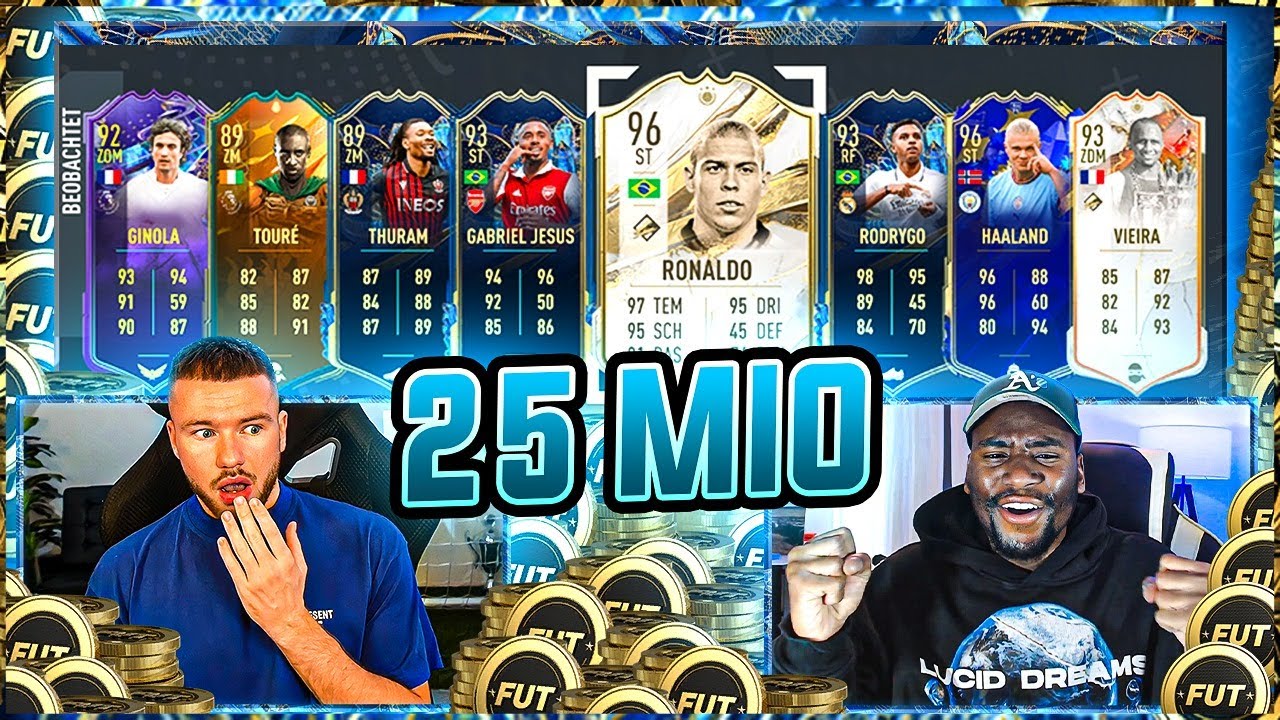 Big Skandal ☠️ 25 Mio Discard Roulette Extreme 😭 FIFA 23 Challenge
