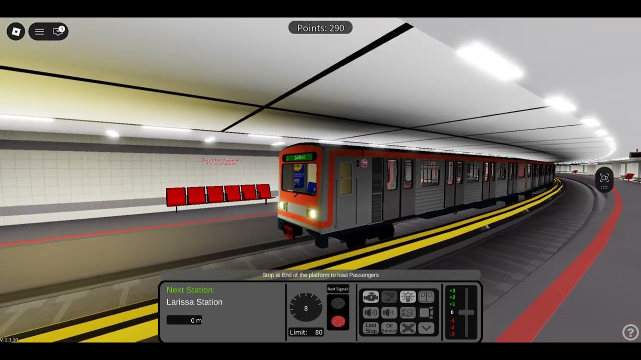 Playing Roblox Metro Transport Line 2-3 Driver Mode Day 3 #gamerroblox2743 #robloxgamer749 #roblox