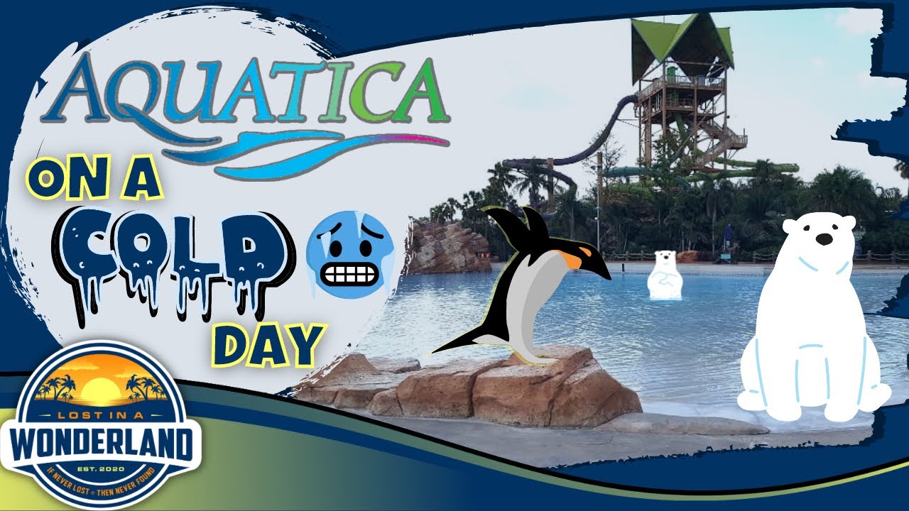 Зима в аквапарке? Акватика Орландо, 59 градусов.