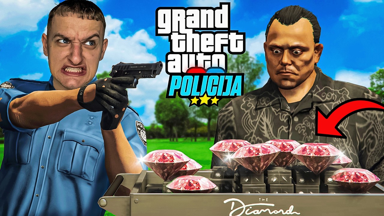 VAŽNA STVAR JE UKRADENA !💎 ( GTA Policija #8 )