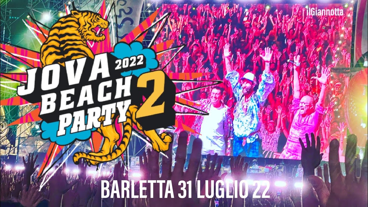 Jova Beach Party 2 - Concerto Completo Barletta 31-07-2022