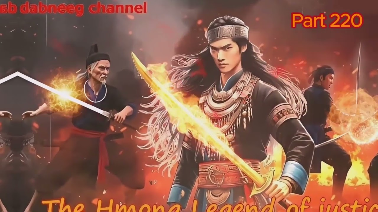 Xeeb Pov The Swordsman legend Episode 220 -  Hmong Action Warrior Story