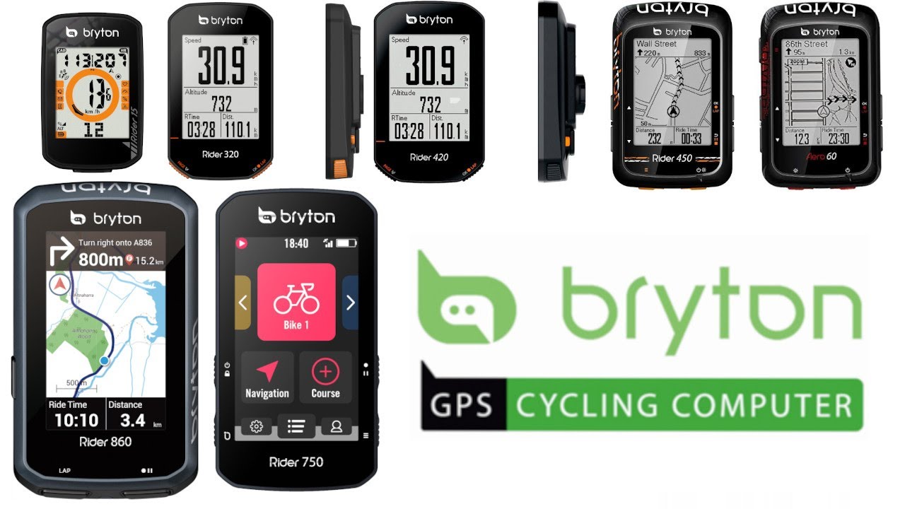 Prezentacja oferty Bryton | Rider 15E/320/420/450/Aero60/750/860