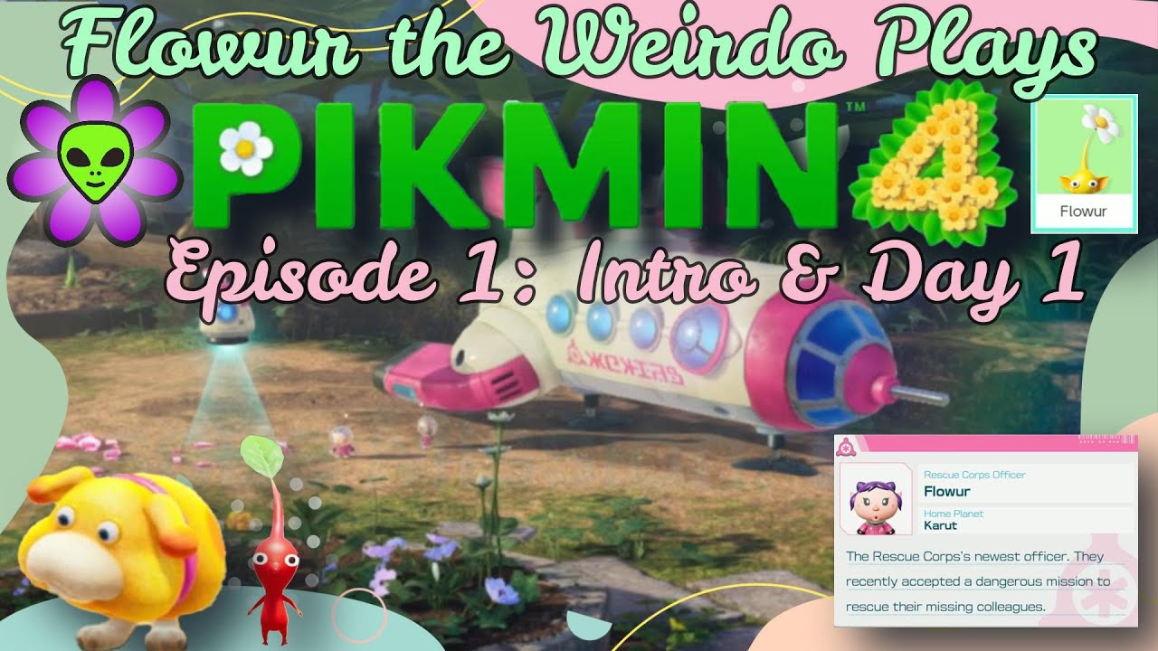Pikmin 4: Intro & Day 1 {Pikmin 4 Let's Play}