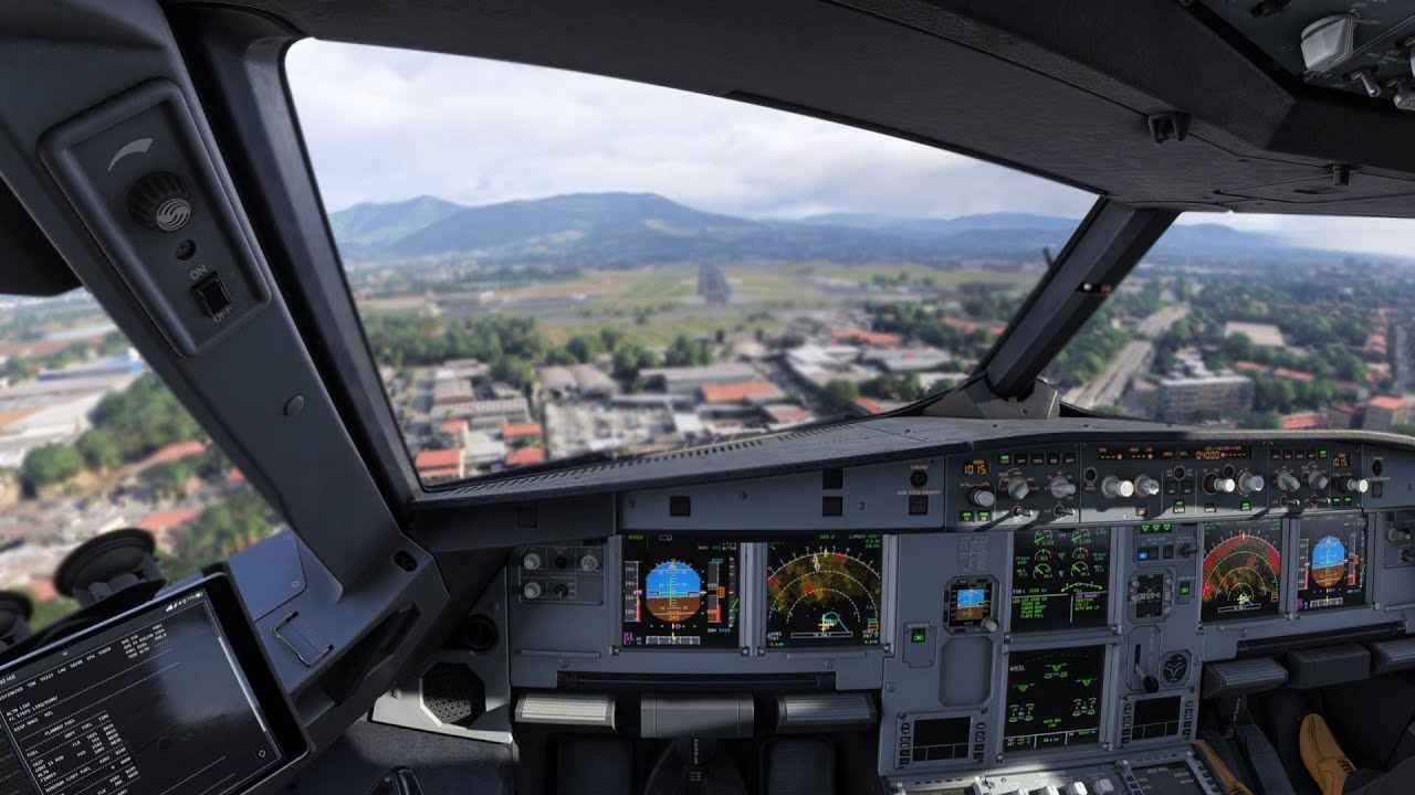 Amazing Microsoft Flight Simulator 2024 | Airbus A319 Copenhagen-Florence