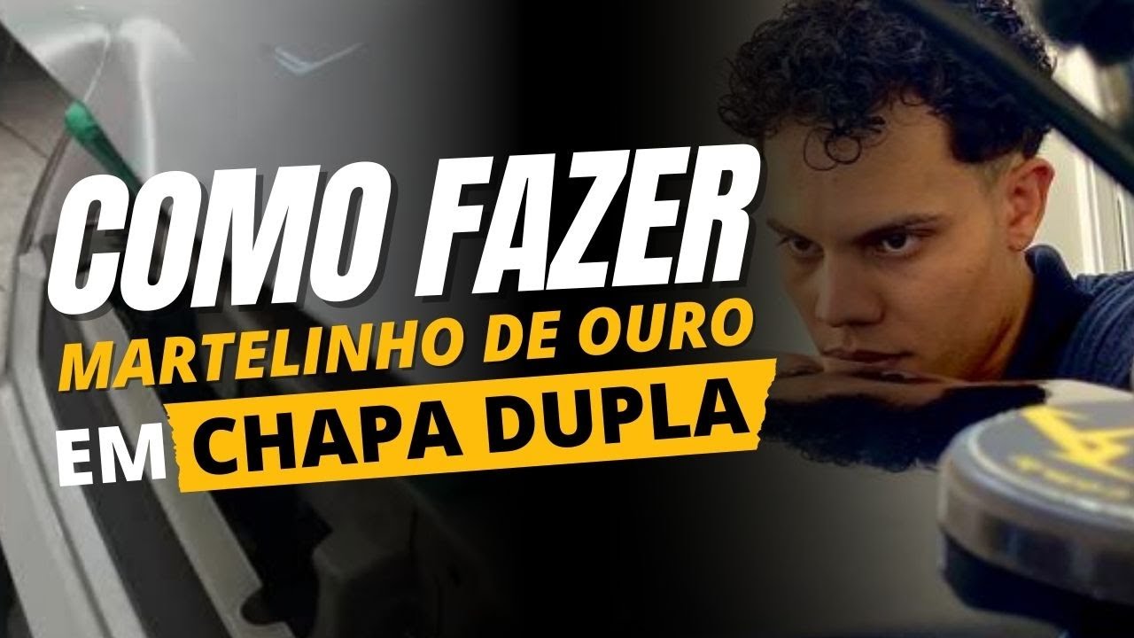 COMO TIRAR AMASSADO NA CHAPA DUPLA