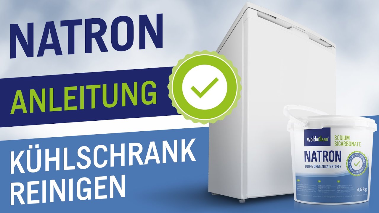 Kühlschrank mit Natron reinigen Anleitung - (bei Geruch und Verunreinigungen)