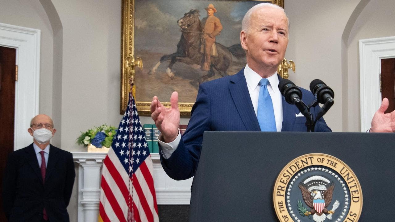 President Biden and Supreme Court Justice Breyer speak about his retirement | full video