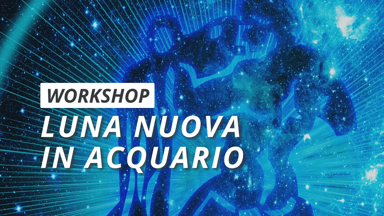 🌚Workshop a Donazione Libera per la Luna Nuova in Acquario dell'17 Febbraio♒️