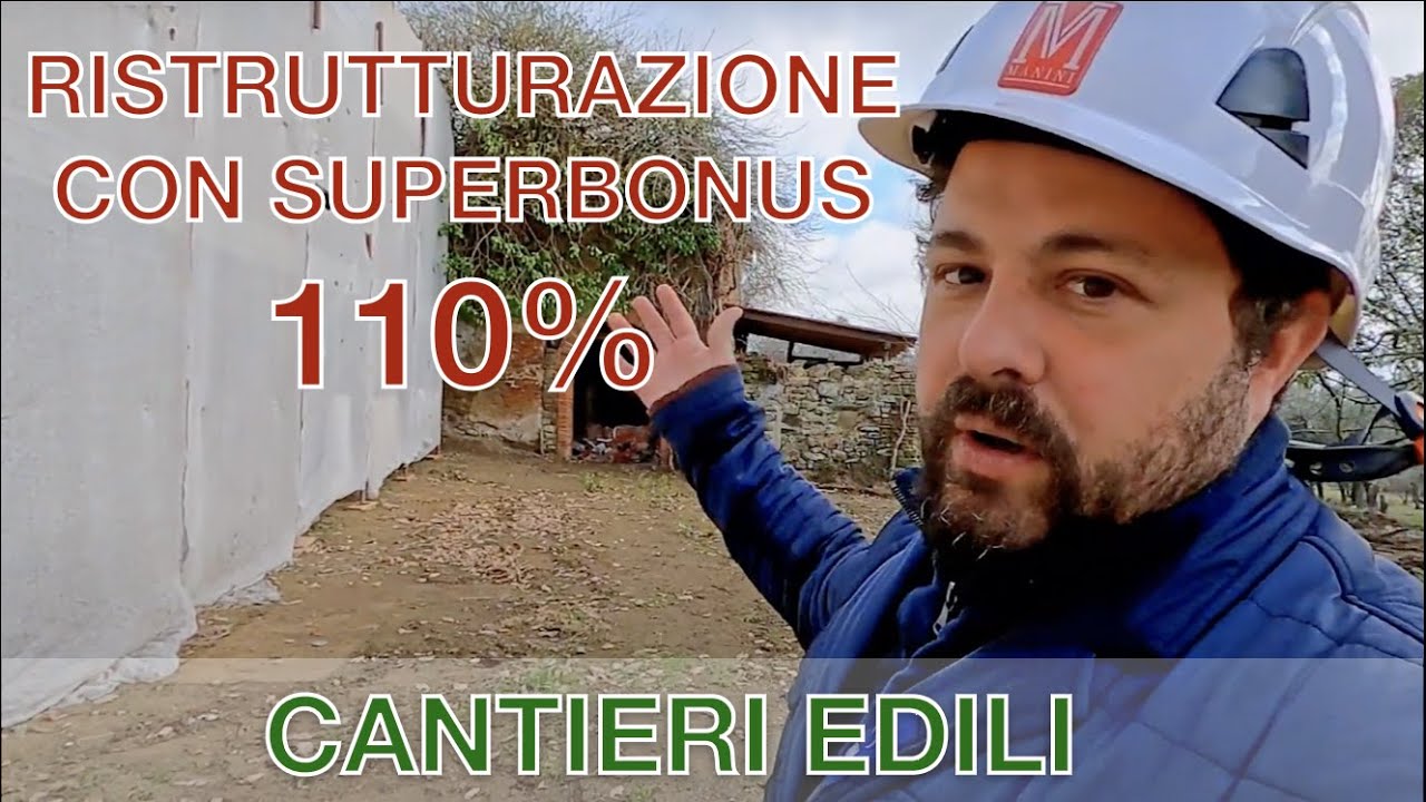CANTIERI EDILI - Ristrutturazione con il superbonus 110% a Figline Valdarno (FI) - PARTE 1