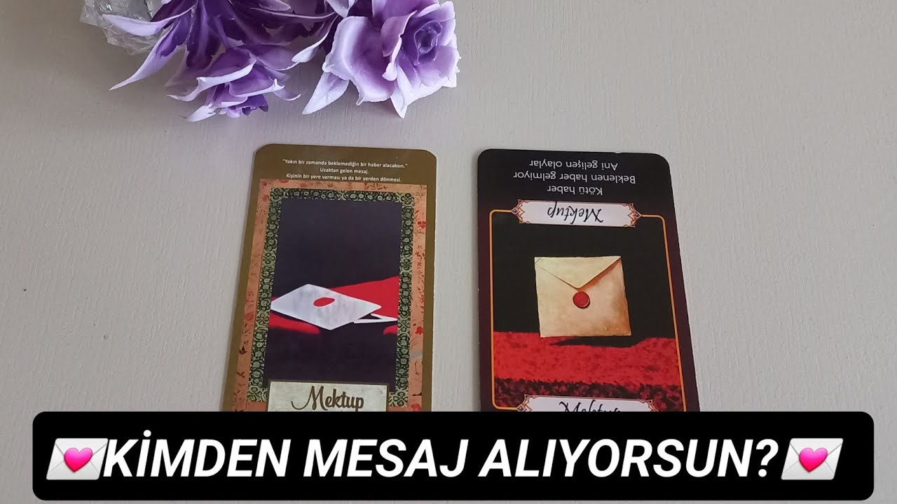 KİMDEN MESAJ ALIYORSUN ⁉️