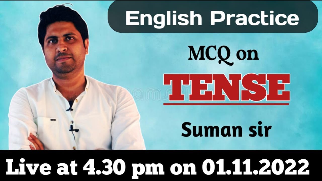 TENSE |  MCQ | English | 2023 Batch | Suman Sir | Note Book