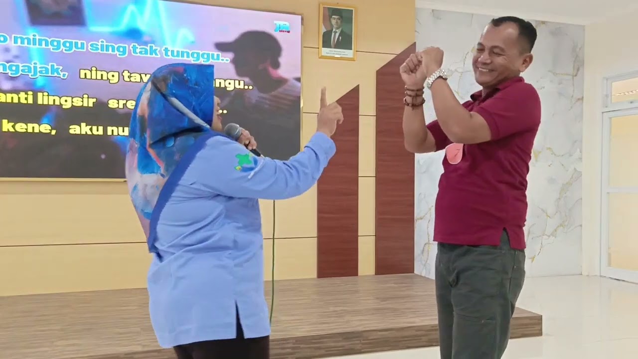 Juara harapan 1,lomba karaoke
