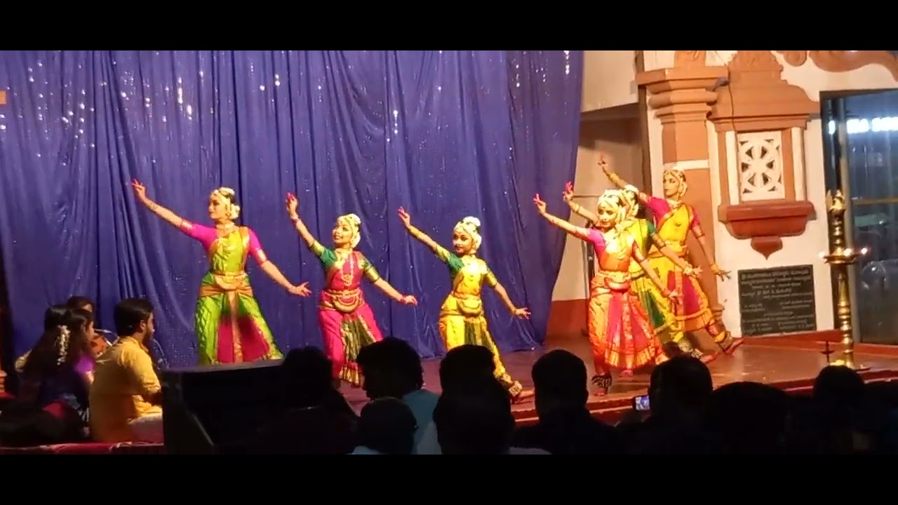 Classical group dance at Mookambika.    