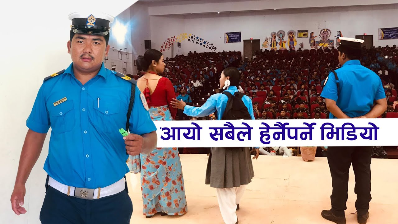 Awareness-raising drama program related to traffic rules | Nepali Babu Suman & kala Ghar Tim