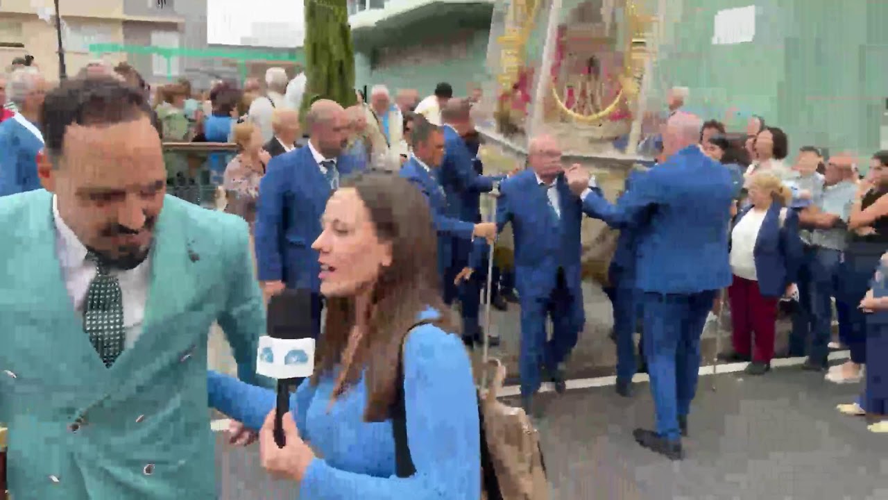 📺 TV La Palma en directo acompañando todo el recorrido de la Virgen de las Nieves