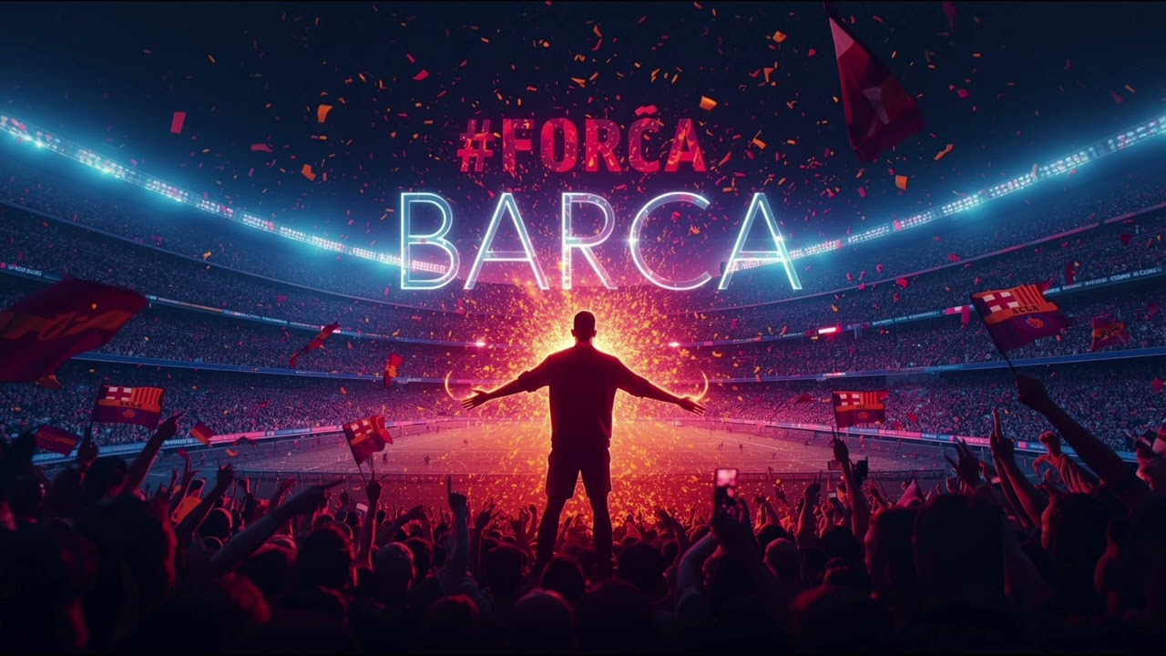 🔥 NEW FC Barcelona Anthem 2025 | La Fuerza Blaugrana ⚽ (Epic AI Tribute)
