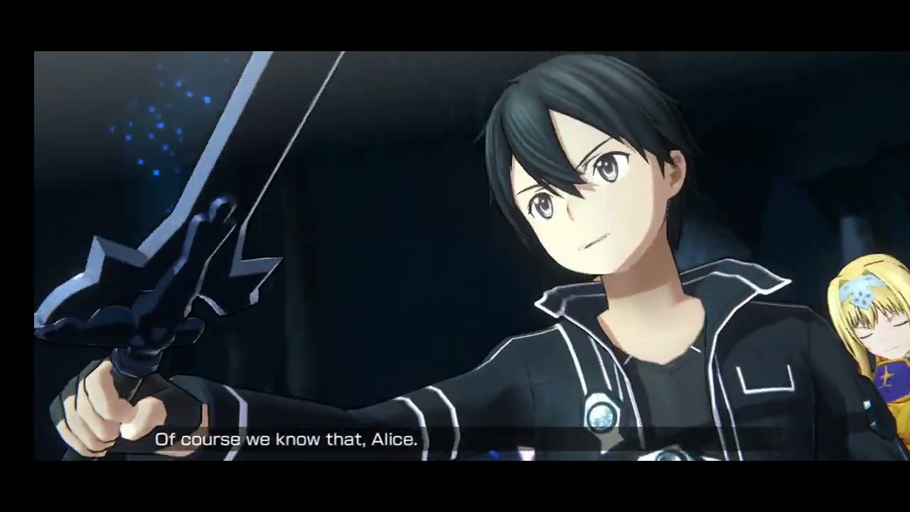 Kirito, Asuna, and Alice Intro Interaction | Sword Art Online Variant Showdown (SAOVS)