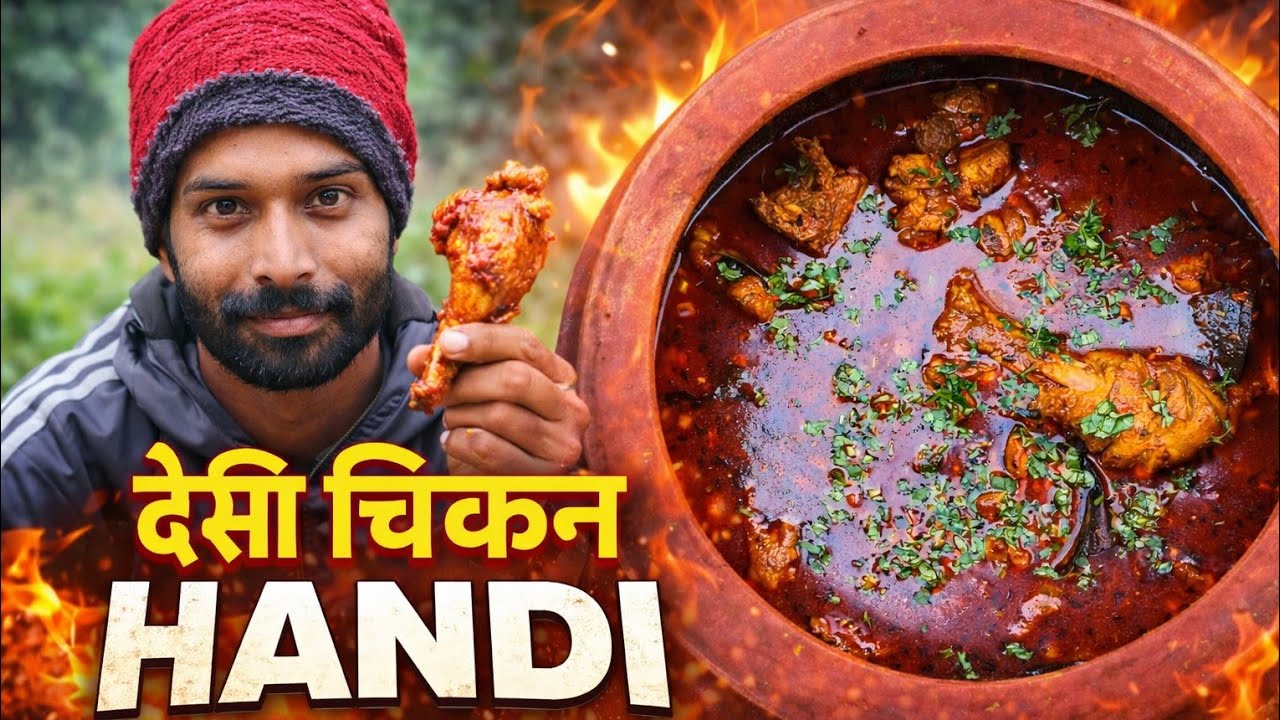 “Chicken Handi Aisi Ki Roti Kam Pad Jaye 😱🔥”#apnadesicooking #chickenrecipe #handichicken #chicken