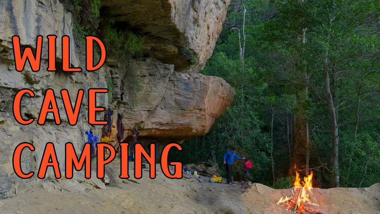 Wild Cave Camping - 2 Nights in the Blue Mountains National Park - Remote Wilderness Canyons (4K)