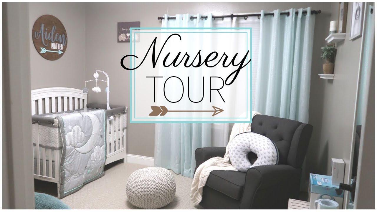BABY BOY NURSERY TOUR 2019 | NURSERY TRANSFORMATION | Dream Kailey