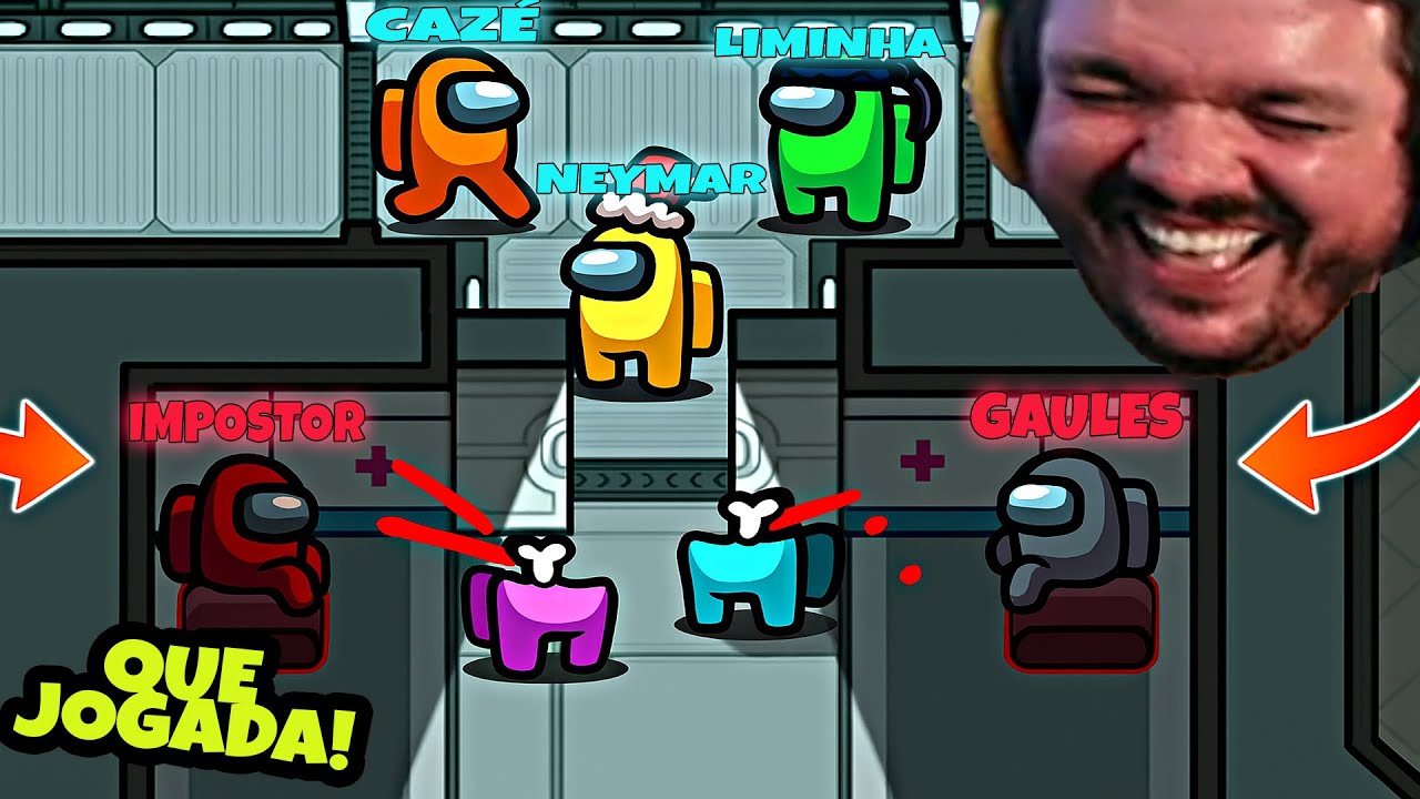 BANIRAM ESSA JOGADA DEPOIS QUE O GAULES FEZ ISSO JOGANDO DE IMPOSTOR NO AMONG US!