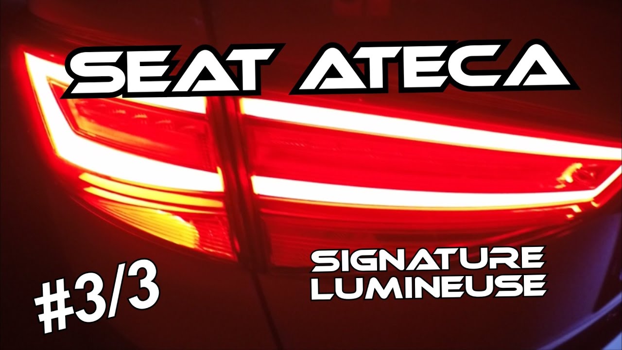 SEAT ATECA XCELLENCE SA SIGNATURE LUMINEUSE LED #3/3