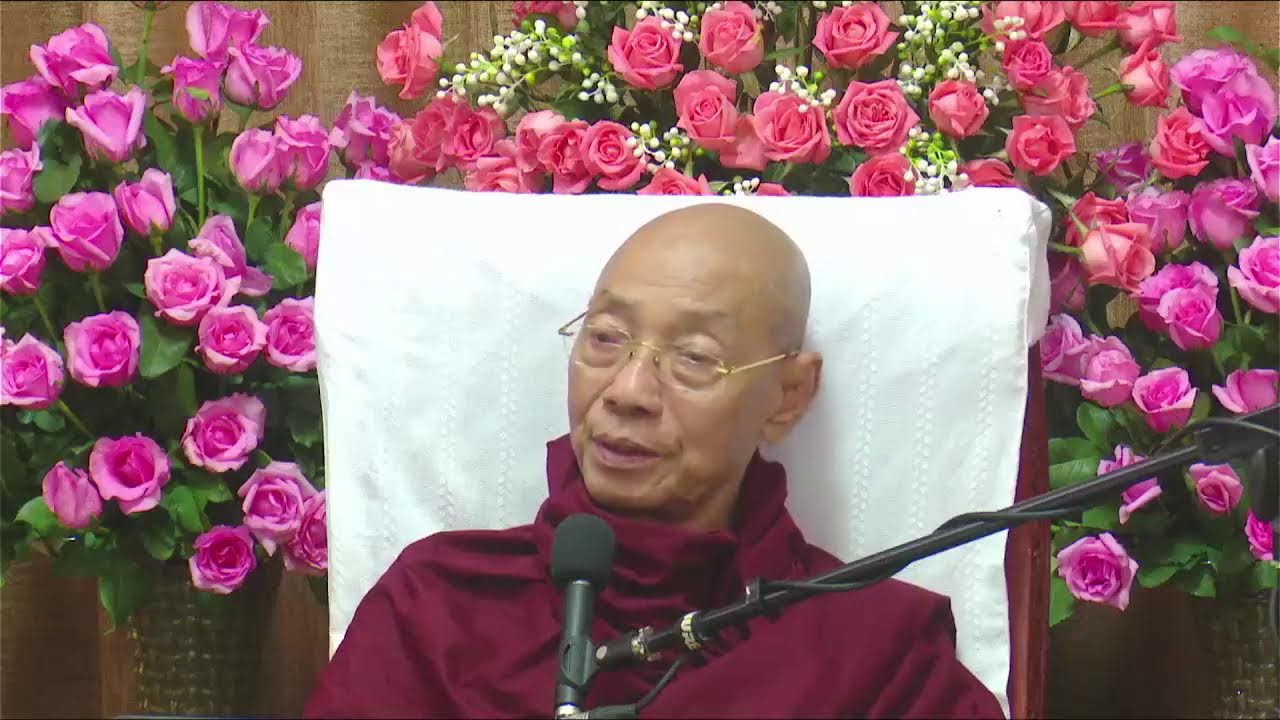 မြတ်ဗုဒ္ဓဒေသနာတရားမှ ဥပေက္ခာ(၁၀)ပါး တရားတော် - ပါမောက္ခချုပ် ဆရာတော်ကြီး