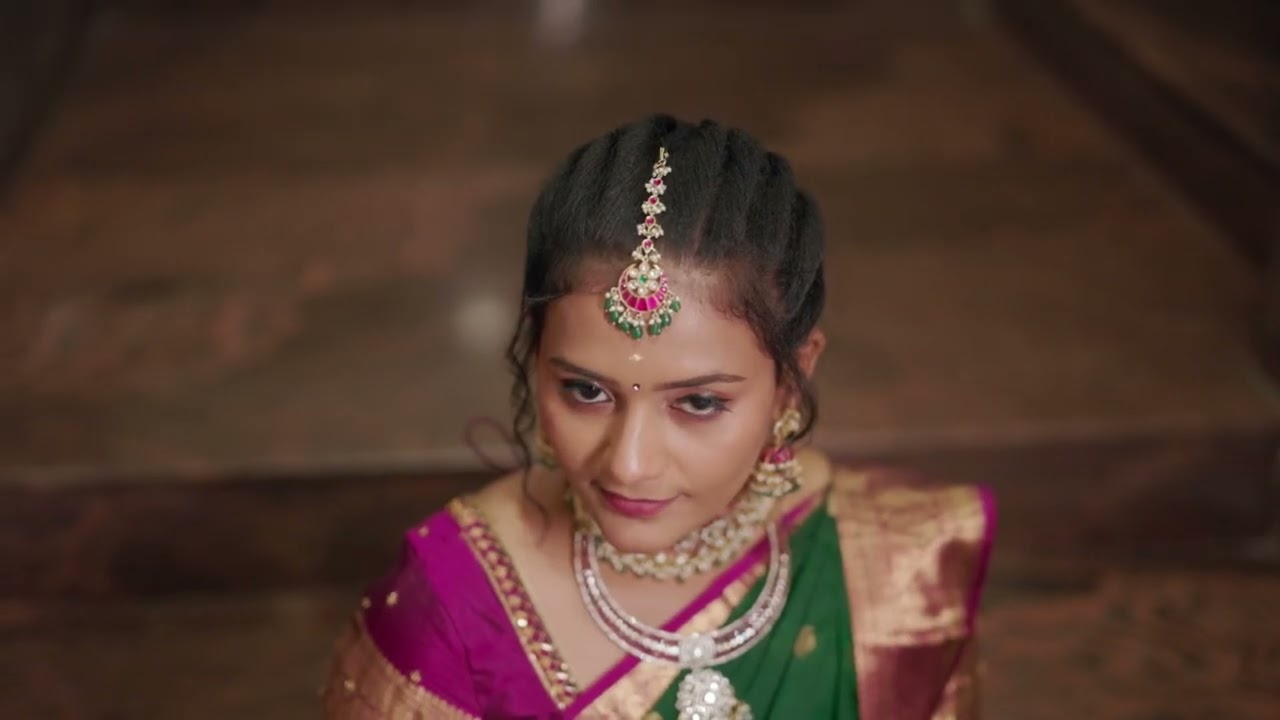 Where every glance spoke love — Aravind & Shanmathi’s wedding story unfolds. ✨
