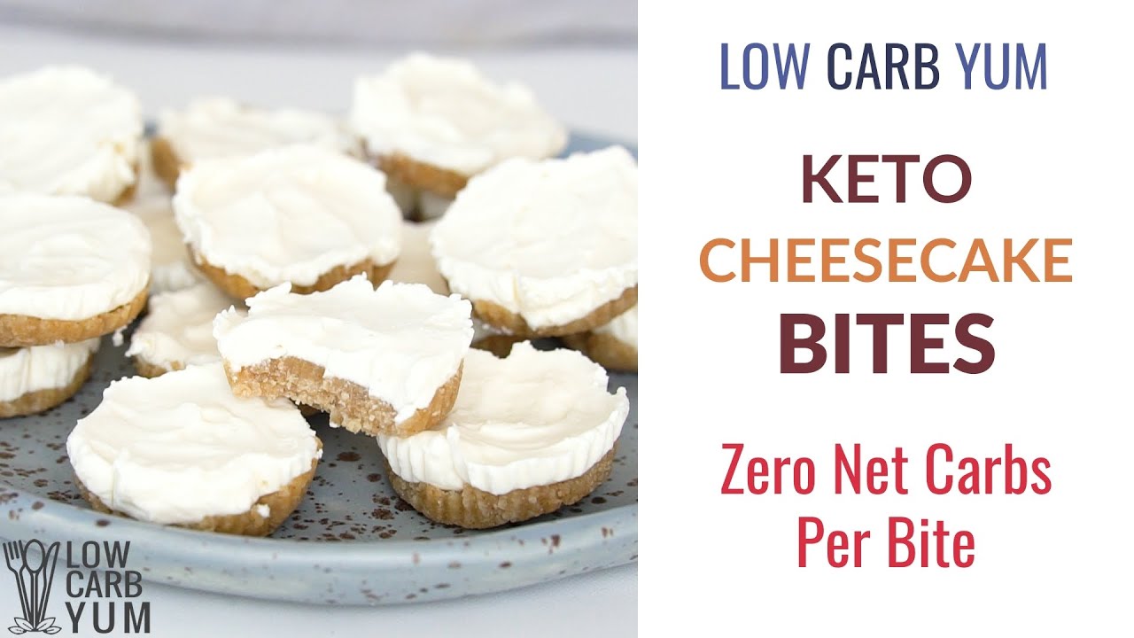 Mini Keto Cheesecake Bites