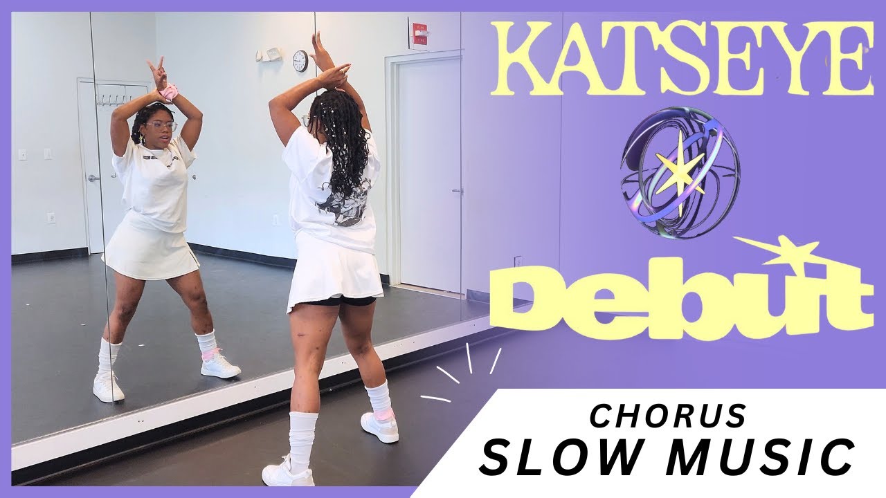 KATSEYE - “Debut” chorus Dance tutorial (SLOW MUSIC + MIRROR) 💎