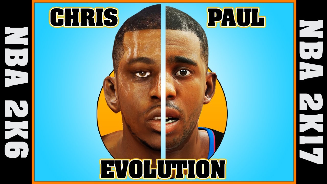 CHRIS PAUL evolution [NBA 2K6 - NBA 2K17] 🏀