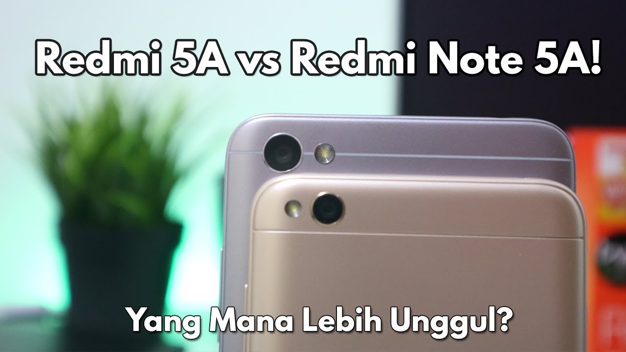 Redmi 5A vs Redmi Note 5A, Wajib Tau Sebelum Beli!