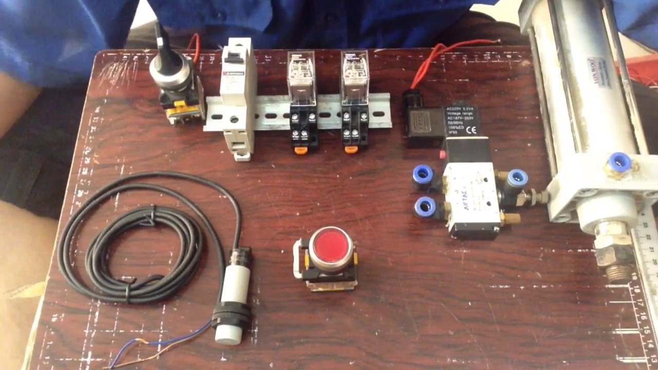 Mạch Điều Khiển Solenoid Sử Dụng Cảm Biến NO - NC