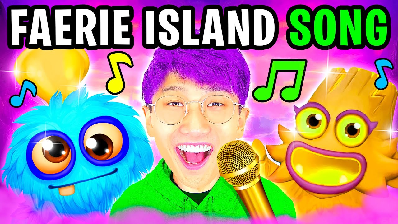 MY SINGING MONSTERS - FAERIE ISLAND - ПОЛНАЯ ПЕСНЯ! (ВСЕ ЗВУКИ МОНСТРОВ!)