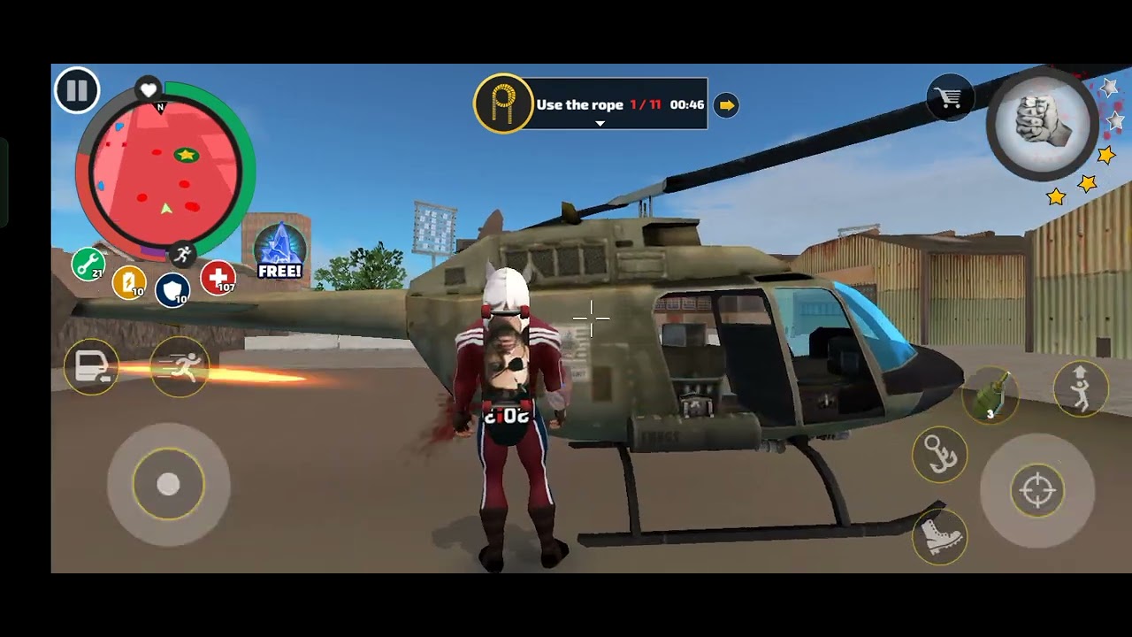 Rope HERO GAMEPLAY VIDEO 