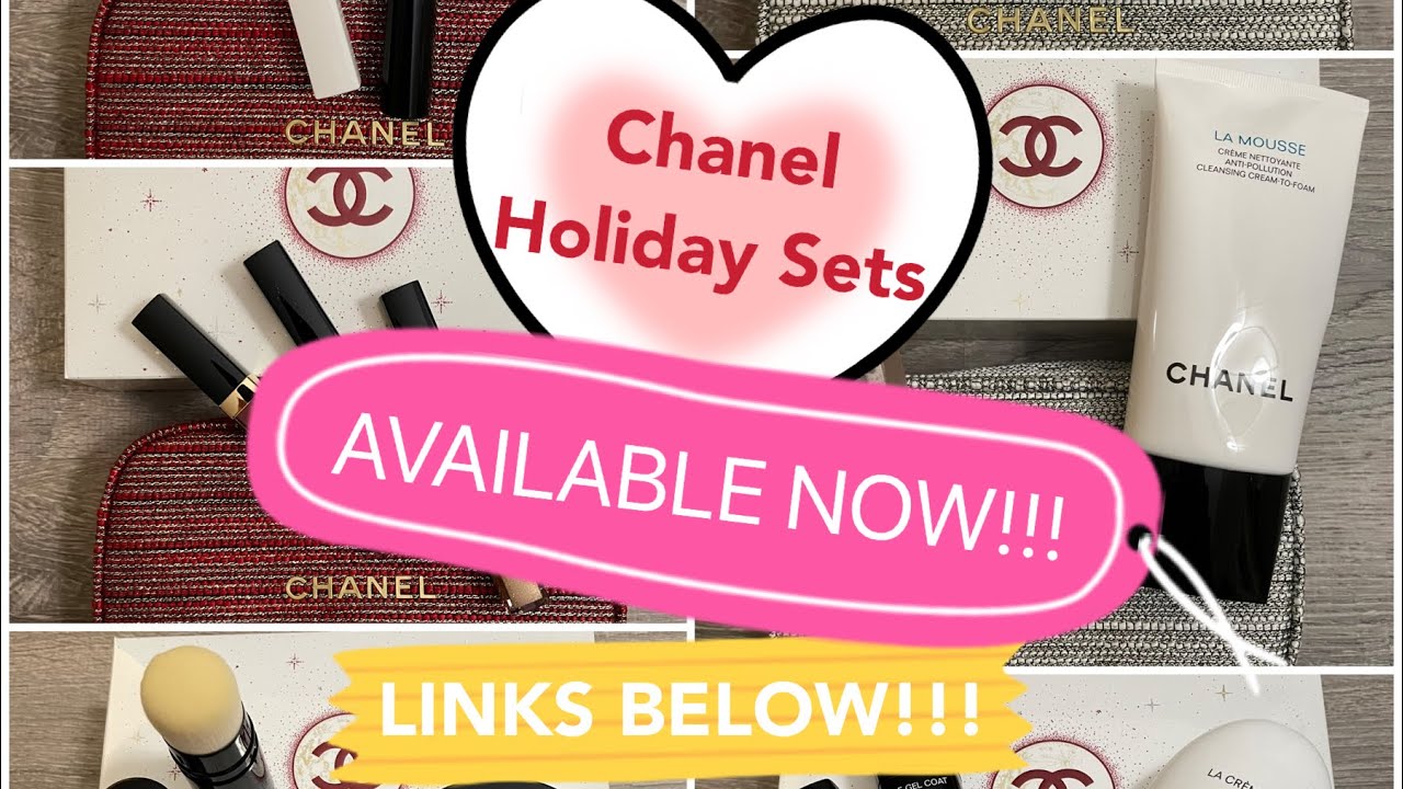 Chanel Holiday Gift Sets 2022 (AVAILABLE NOW!!!)