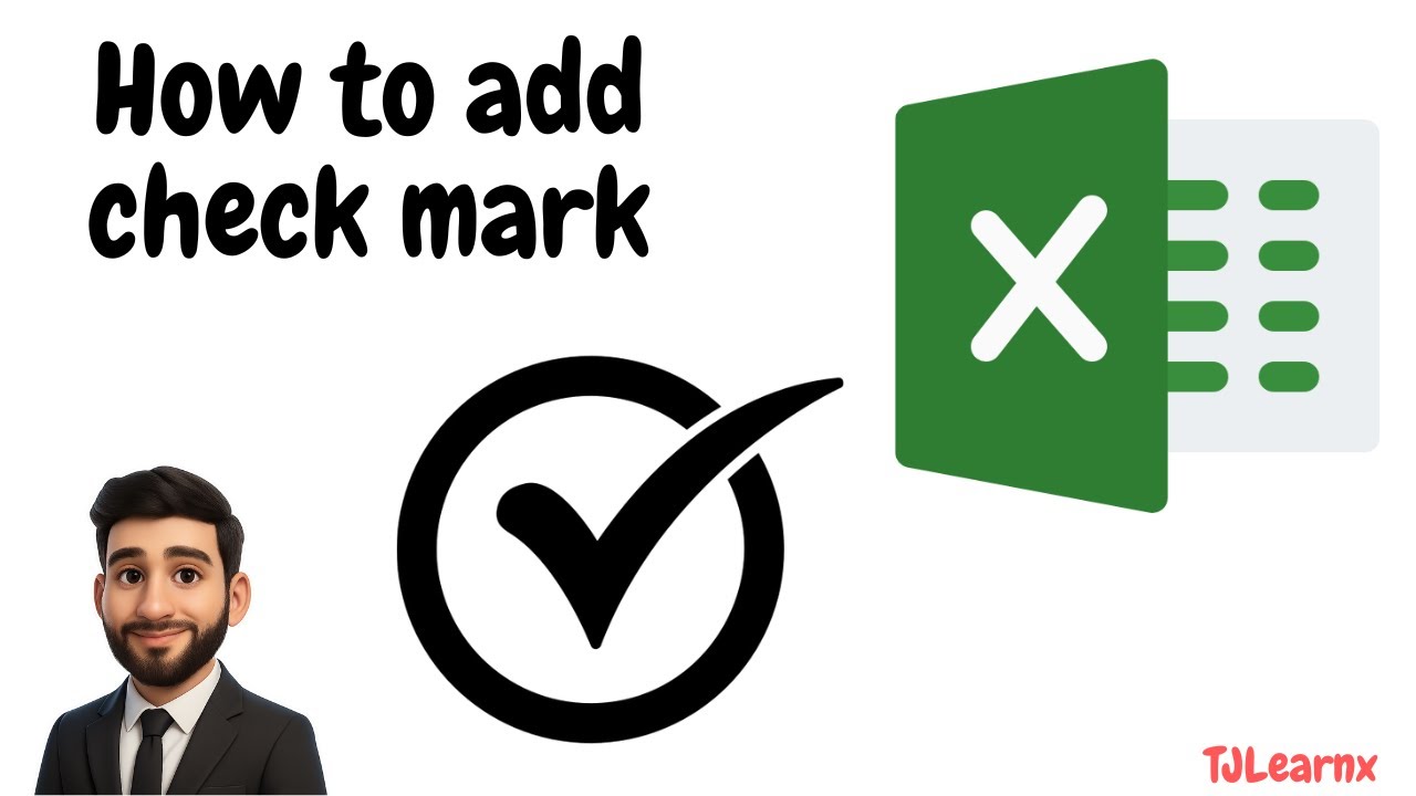 How to add a Check mark in Excel (Easiest Way) in 1 minute.