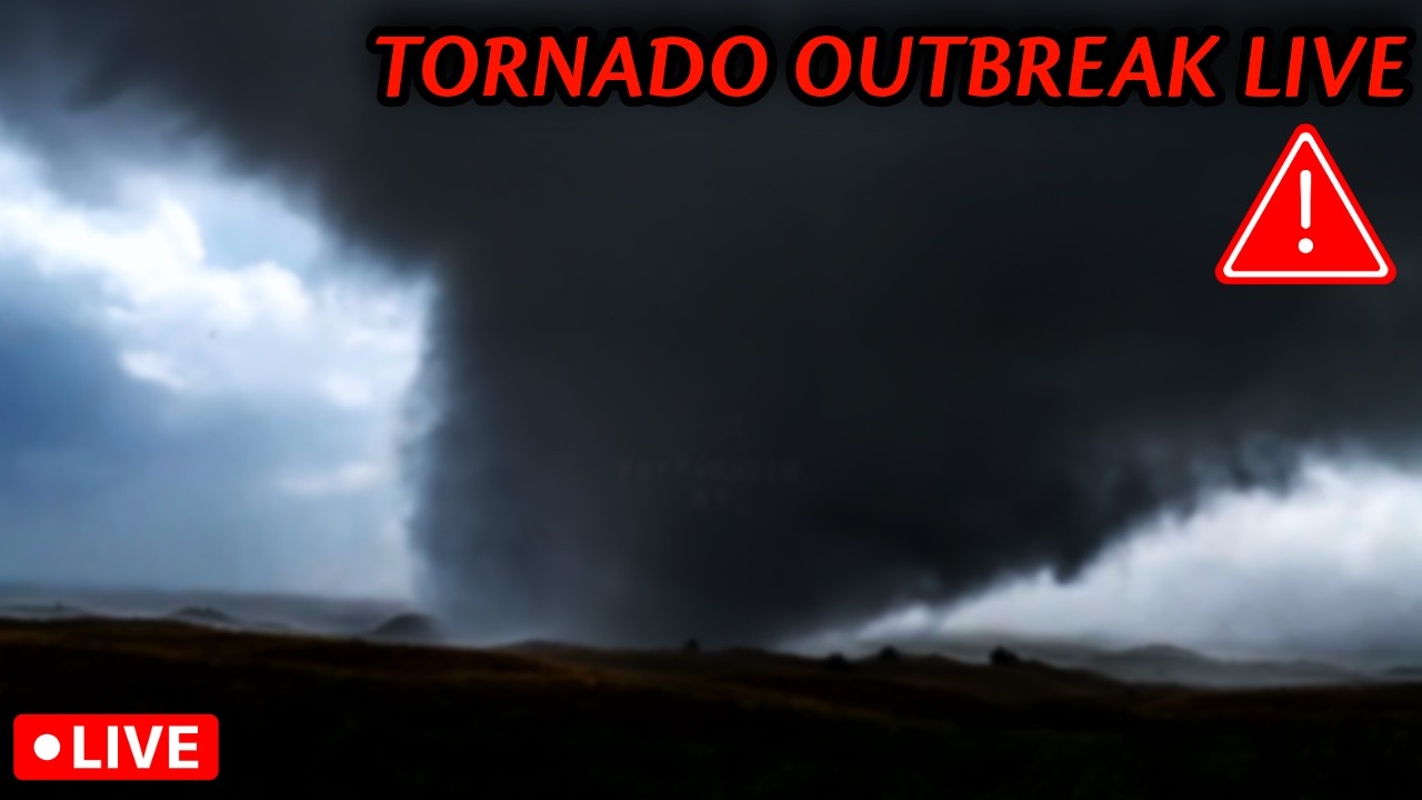 🔴MODERATE RISK TORNADO OUTBREAK COVERAGE IN IL/IN - STORM CHASERS LIVE