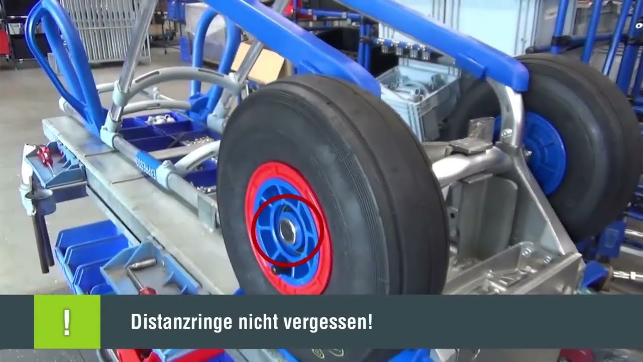 Hoe wisselt u een asdrager van een Expresso steekwagen