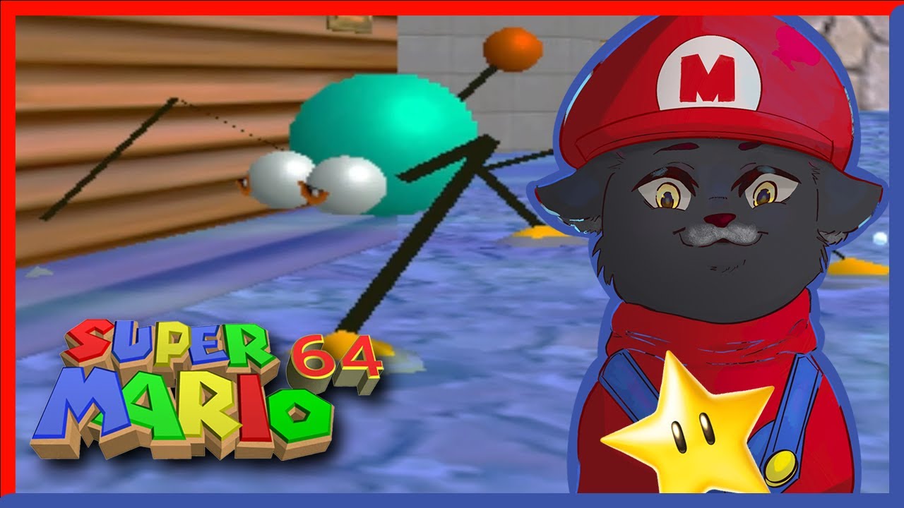 Super Mario 64 - Wet-Dry World - TODAS AS ESTRELAS