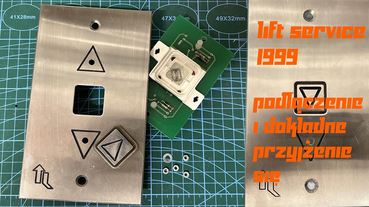 [NOWA SERIA!] podłączenie i dokładne przyjrzenie się - kaseta wezwań LiftService z 1999r.