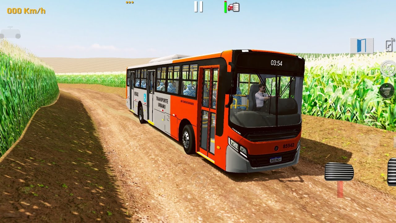 2.1 ] Realistic Offroad Bus simulator game [ W.B.D.S ] #games #simulator #busgames #viralgame 